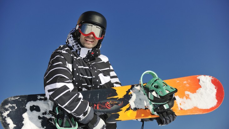 Snowboarder Portrait