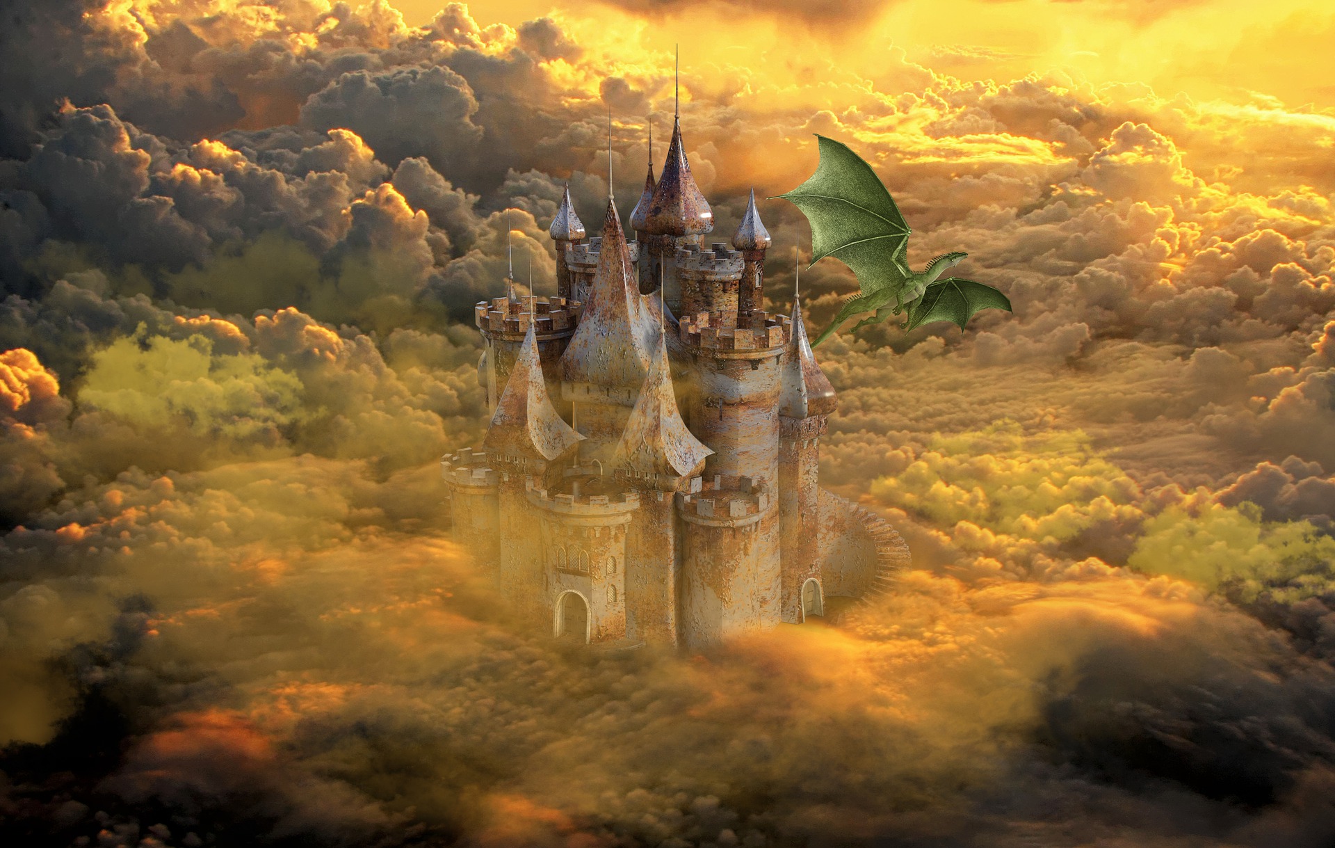 Mystical Dragon Castle