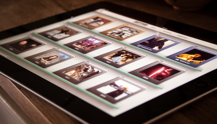 iPhoto on the new iPad